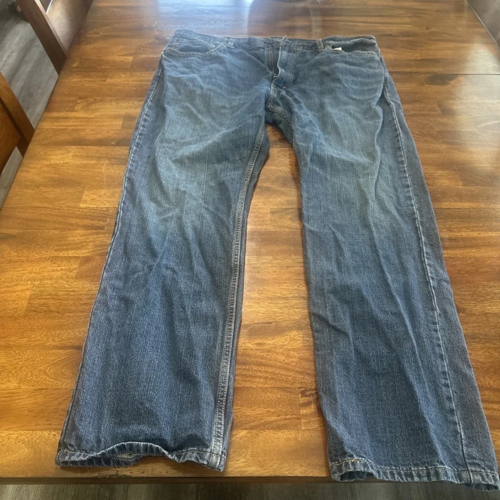 Levi's Men's 559 Relaxed Fit Straight Leg Jeans   Denim 40x32 Grunge Look